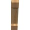 Ekena Millwork Traditional Slat Rough Sawn Bracket, Western Red Cedar, 6"W x 26"D x 26"H BKT06X26X26TRA06RWR - alternate 4